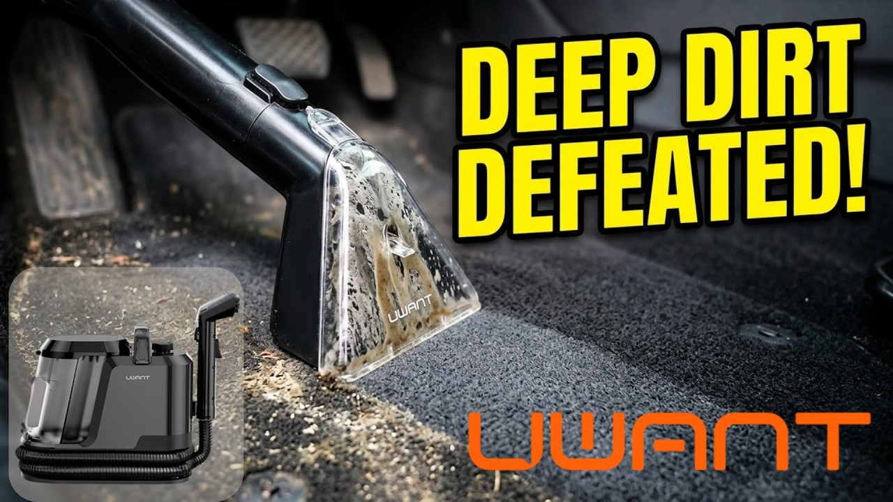 UWANT Y100Steam product demonstration before-and-after video
